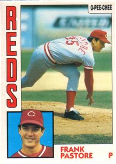 1984 O-Pee-Chee Baseball Cards 087      Frank Pastore